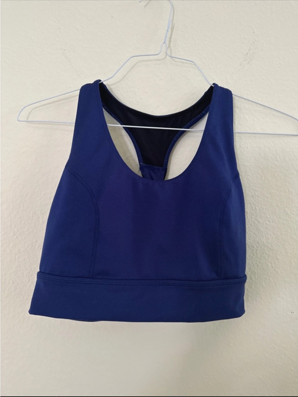 FP Movement by Free People Deep Blue Racerback Sports Bra